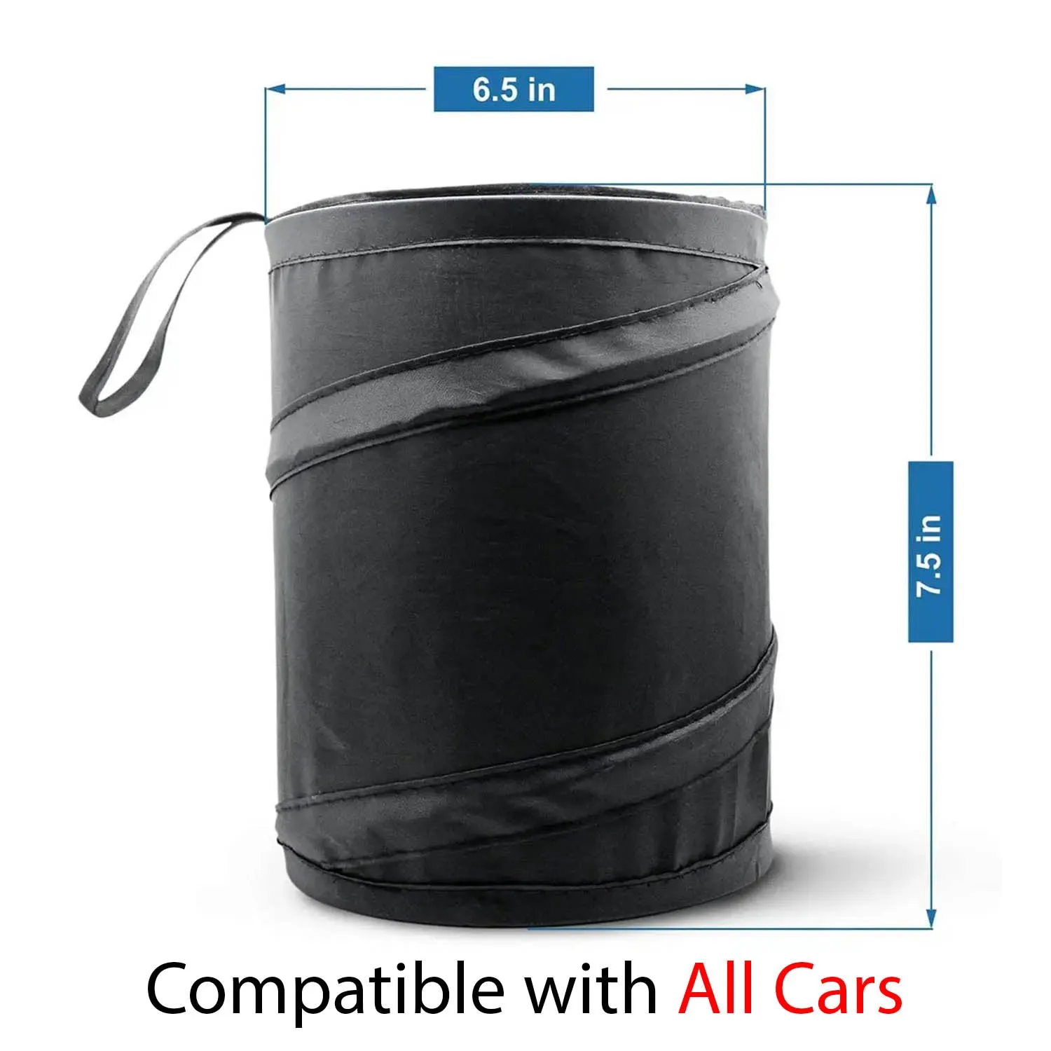 Car Trash Can, Custom Fit For Your Cars, Portable Garbage Bin, Collapsible Pop-up Waterproof Bag, Waste Basket Bin, Rubbish Bin