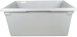 Carlisle - 26"x18"x12" Deep Food Box - White