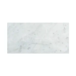 Carrara White Italian (Bianco Carrara) Marble 12 X 24 Field Tile (Lot of 100 pcs. (200 sq. ft.), Polished)