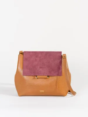 carre shoulder bag - raspberry multi