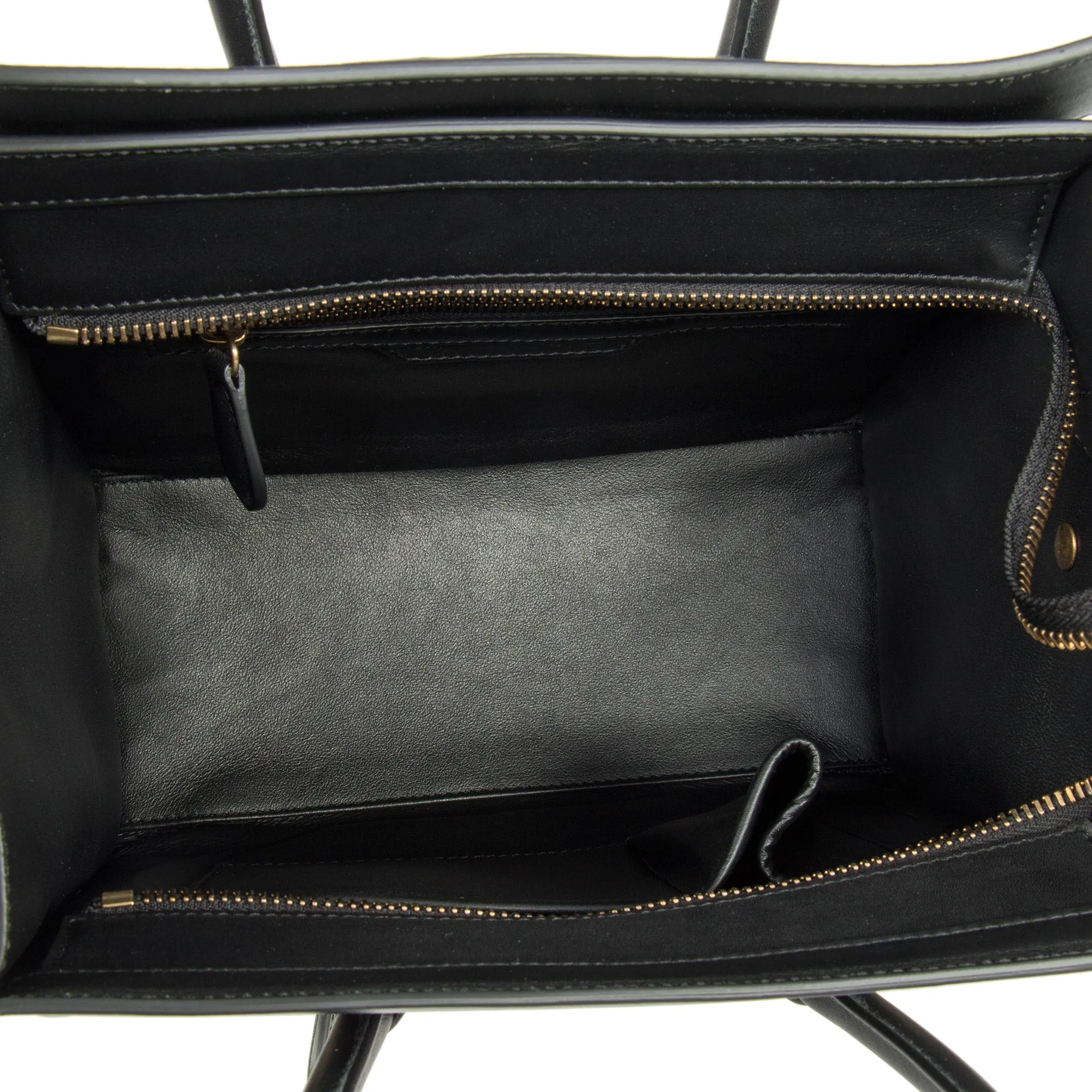 Celine Micro Luggage Tote Bag | Leopard and Black Print