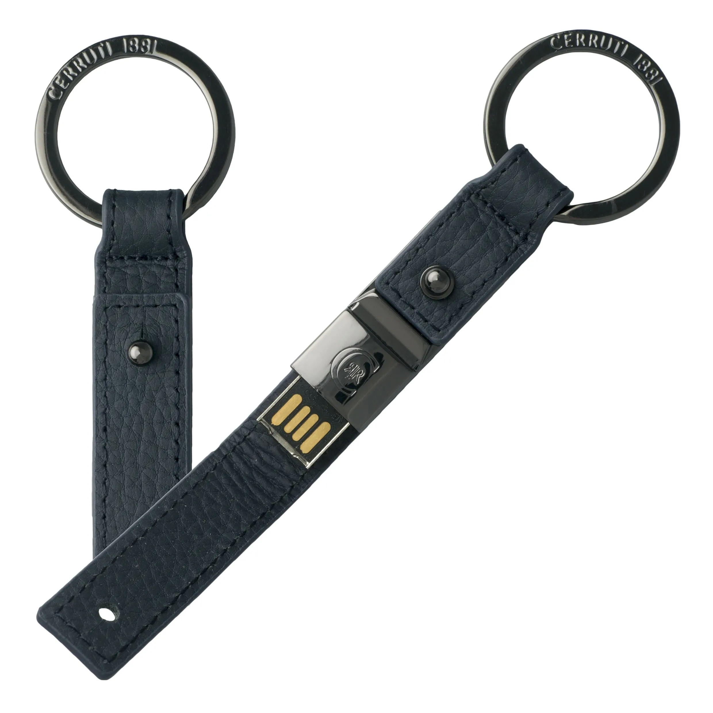CERRUTI 1881 NPBTU711A-Set Hamilton Black (ballpoint pen, travel wallet & usb stick)