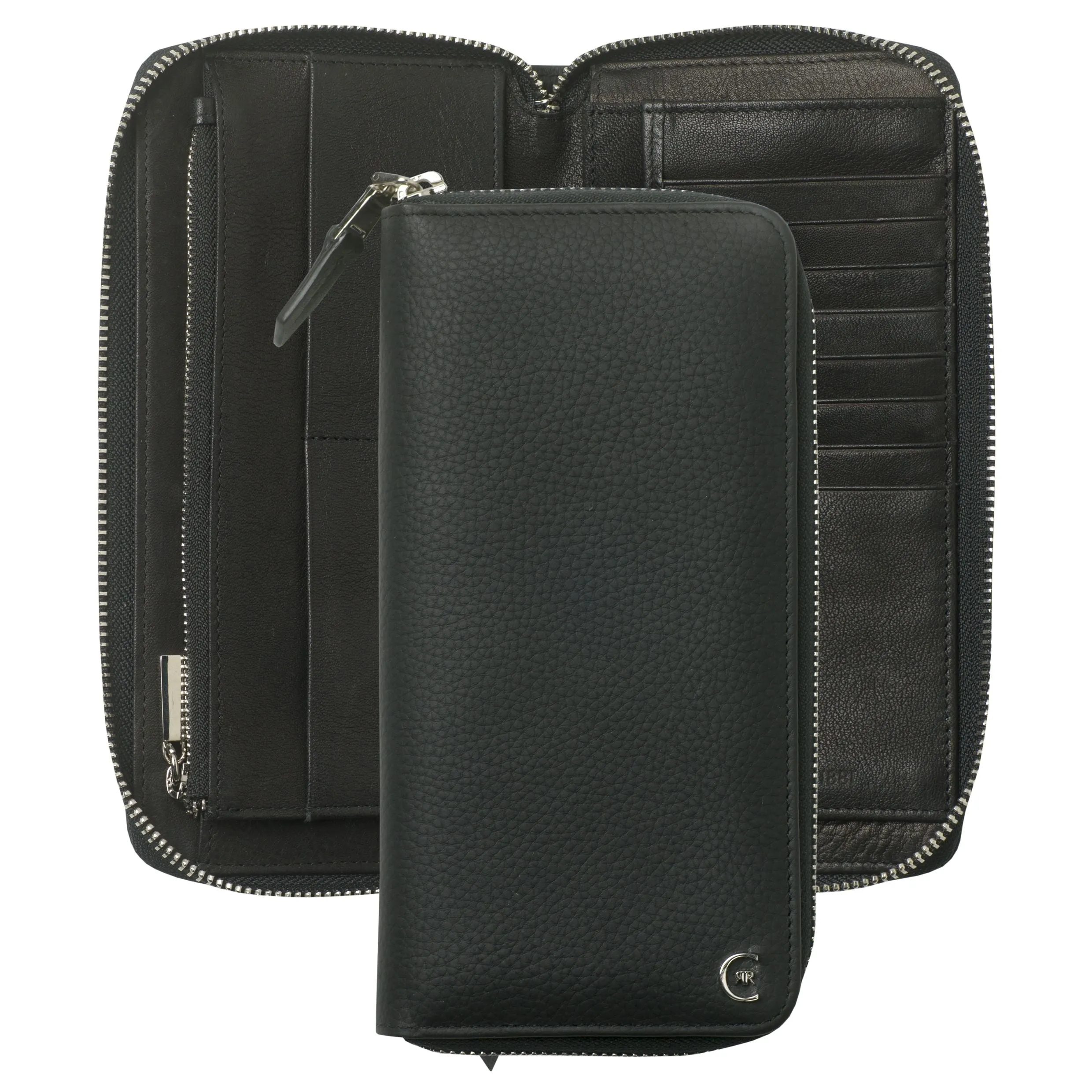 CERRUTI 1881 NPBTU711A-Set Hamilton Black (ballpoint pen, travel wallet & usb stick)