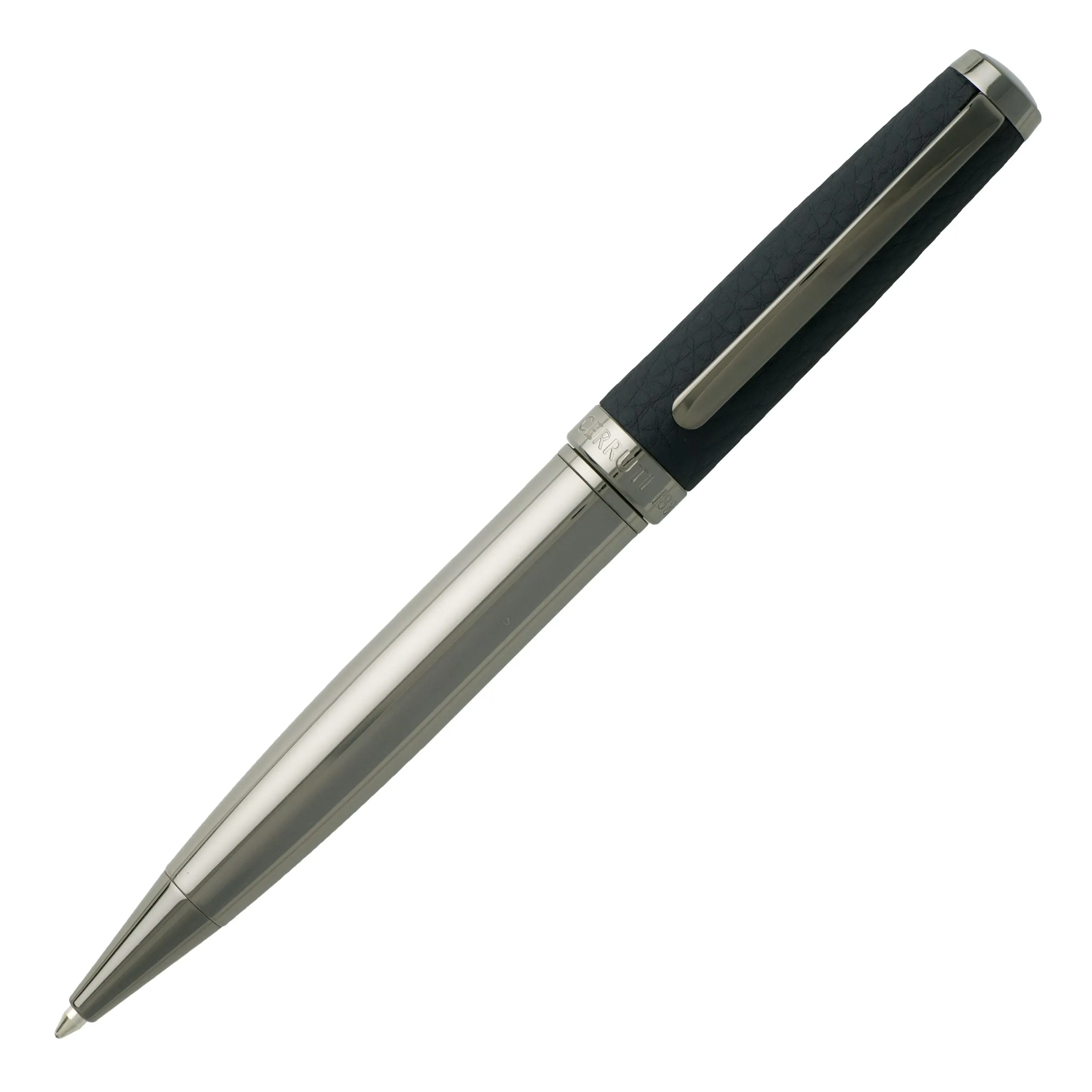 CERRUTI 1881 NPBTU711A-Set Hamilton Black (ballpoint pen, travel wallet & usb stick)