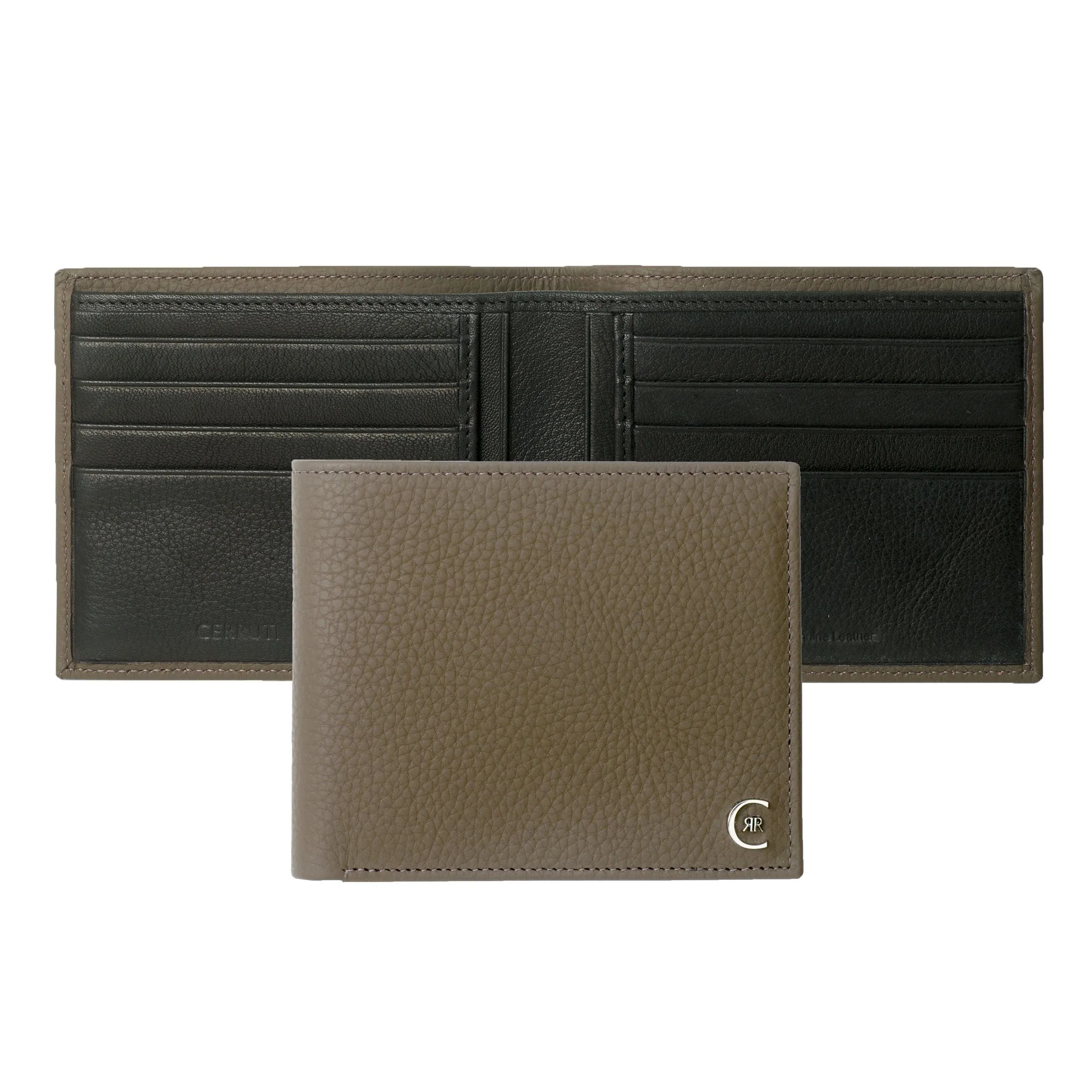 CERRUTI 1881 NPBW711X-Set CERRUTI 1881 Taupe (ballpoint pen & wallet)