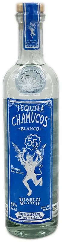 Chamucos Tequila Blanco 110 Proof 750 ml
