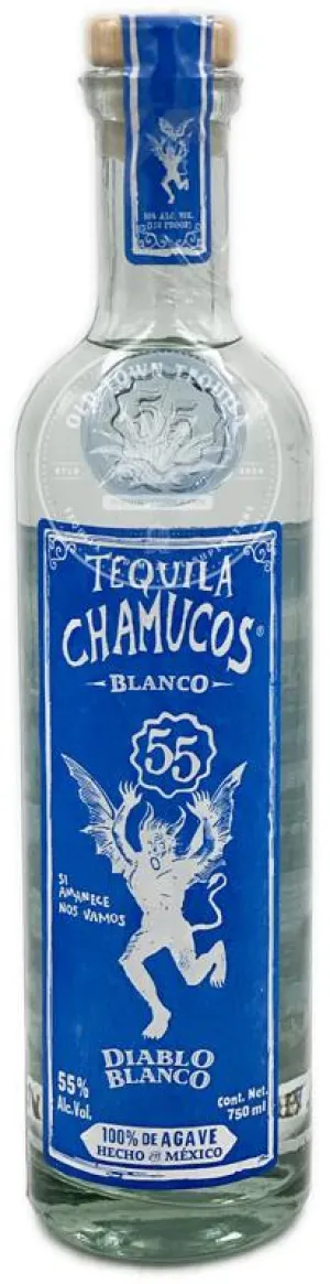 Chamucos Tequila Blanco 110 Proof 750 ml