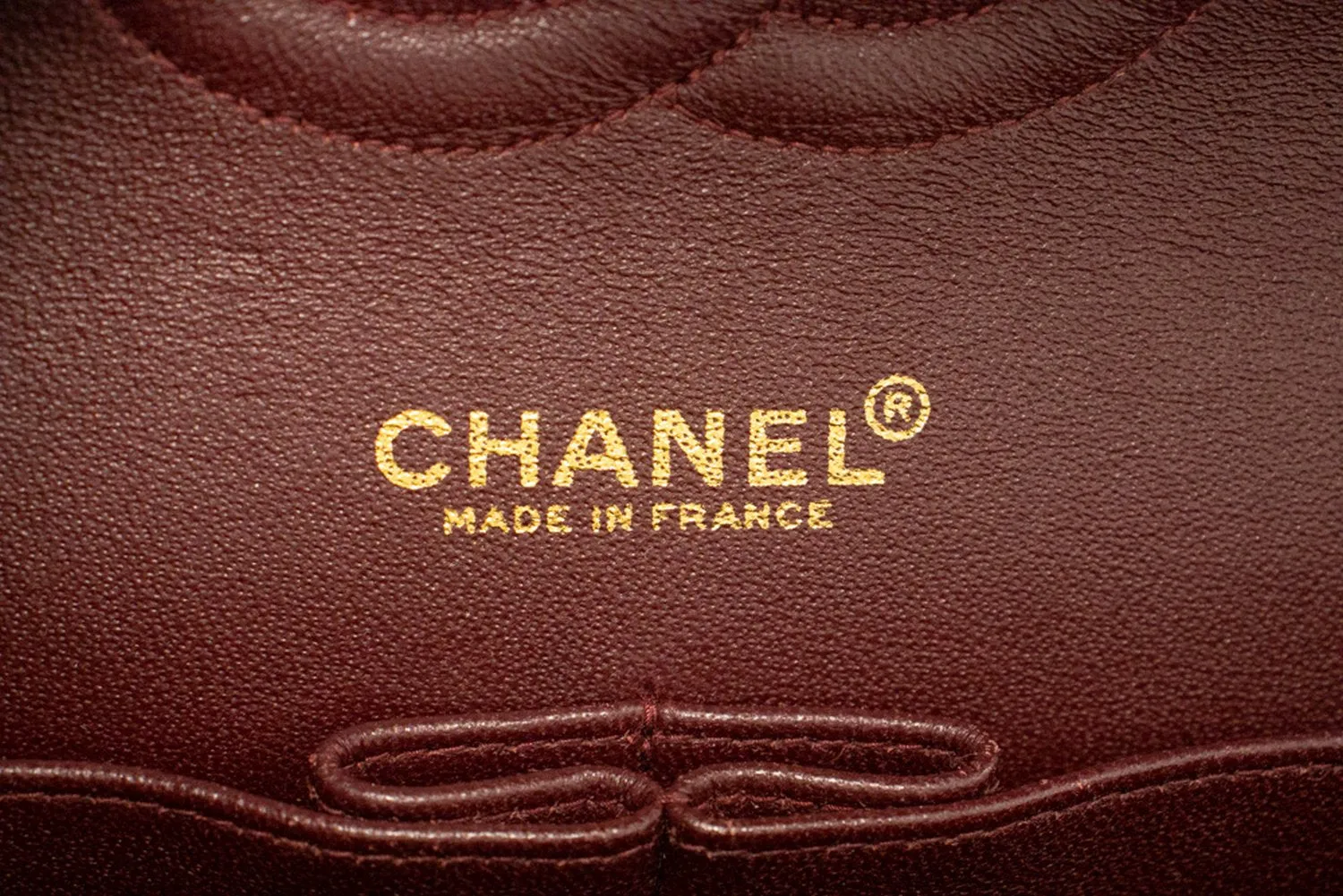 CHANEL Classic Double Flap 10" Chain Shoulder Bag Black Lambskin m82