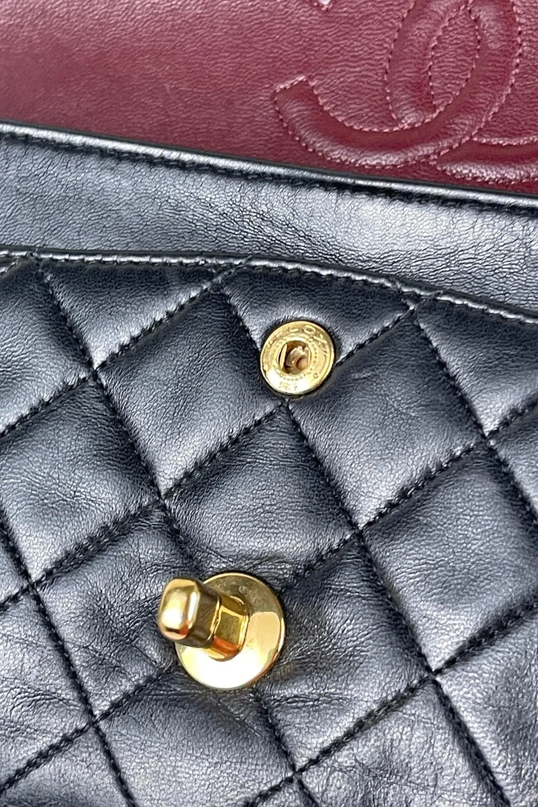 Chanel Classic Small Double Flap Black Lambskin Bag