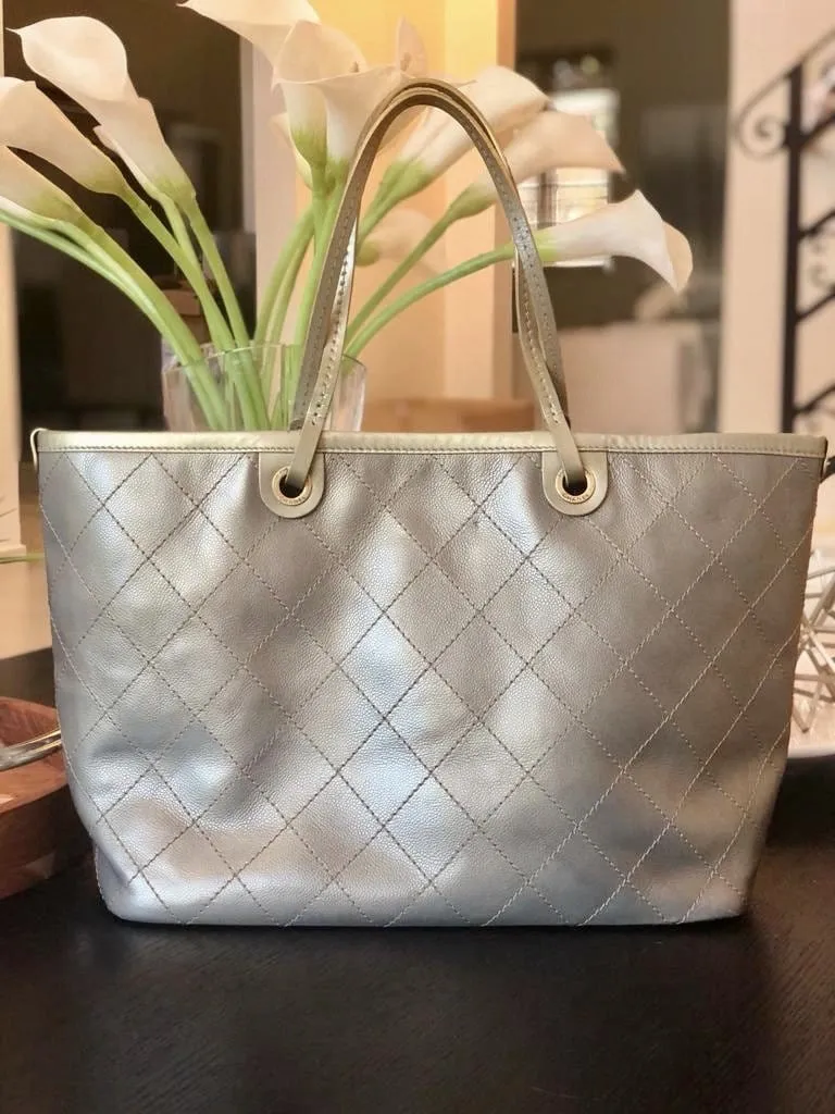Chanel Coco Caviar Stitch Tote Bag