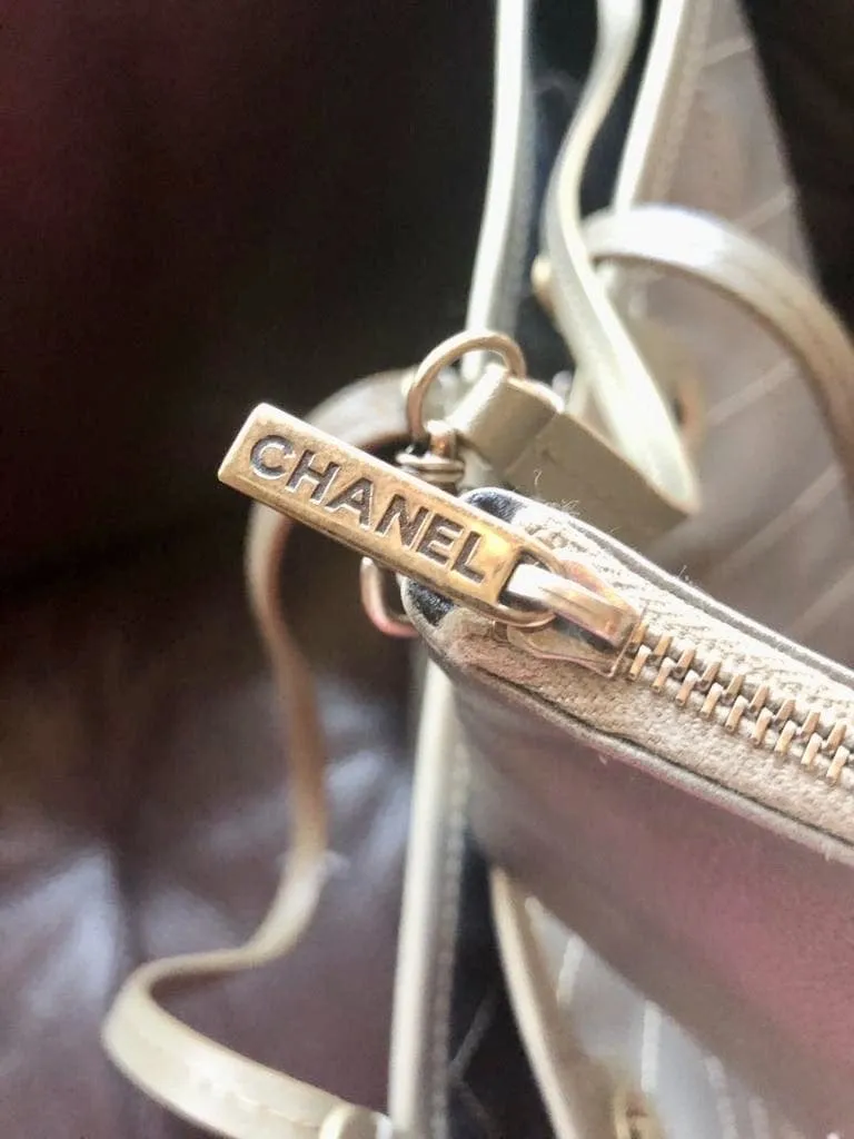 Chanel Coco Caviar Stitch Tote Bag