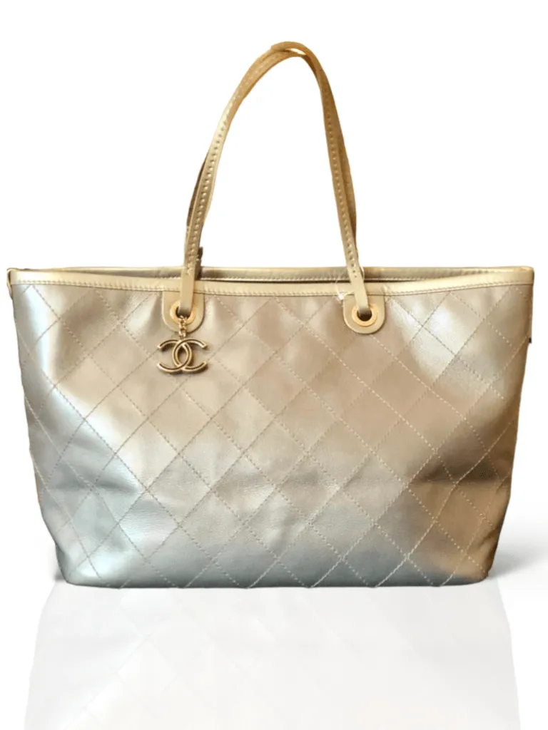 Chanel Coco Caviar Stitch Tote Bag