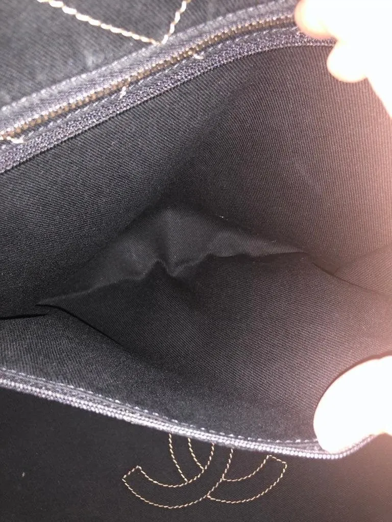Chanel Coco Caviar Stitch Tote Bag