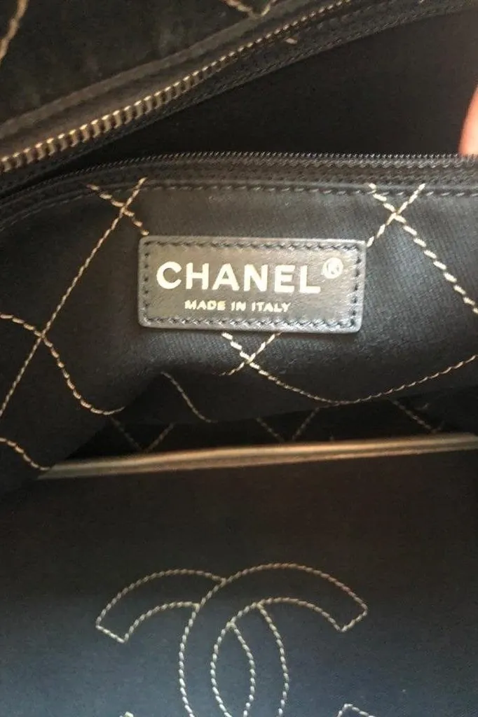 Chanel Coco Caviar Stitch Tote Bag
