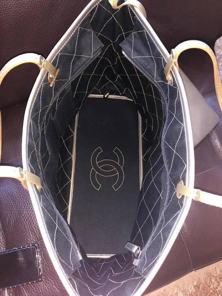 Chanel Coco Caviar Stitch Tote Bag