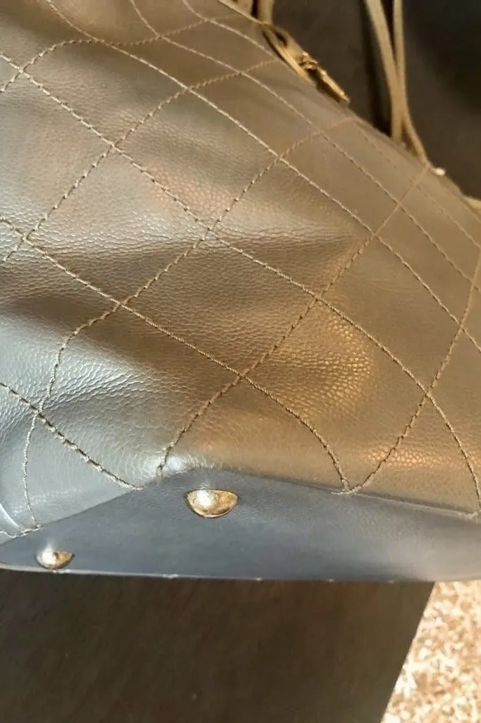 Chanel Coco Caviar Stitch Tote Bag