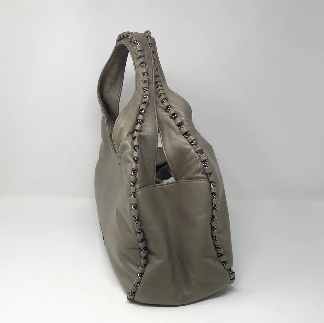 Chanel Medium Grey Chain Around Shoulder Bag