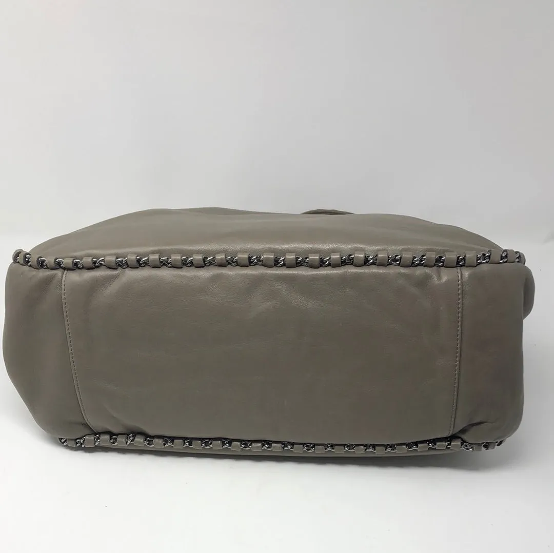 Chanel Medium Grey Chain Around Shoulder Bag