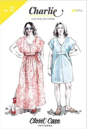 Charlie Caftan Sewing Pattern --- Closet Core Patterns