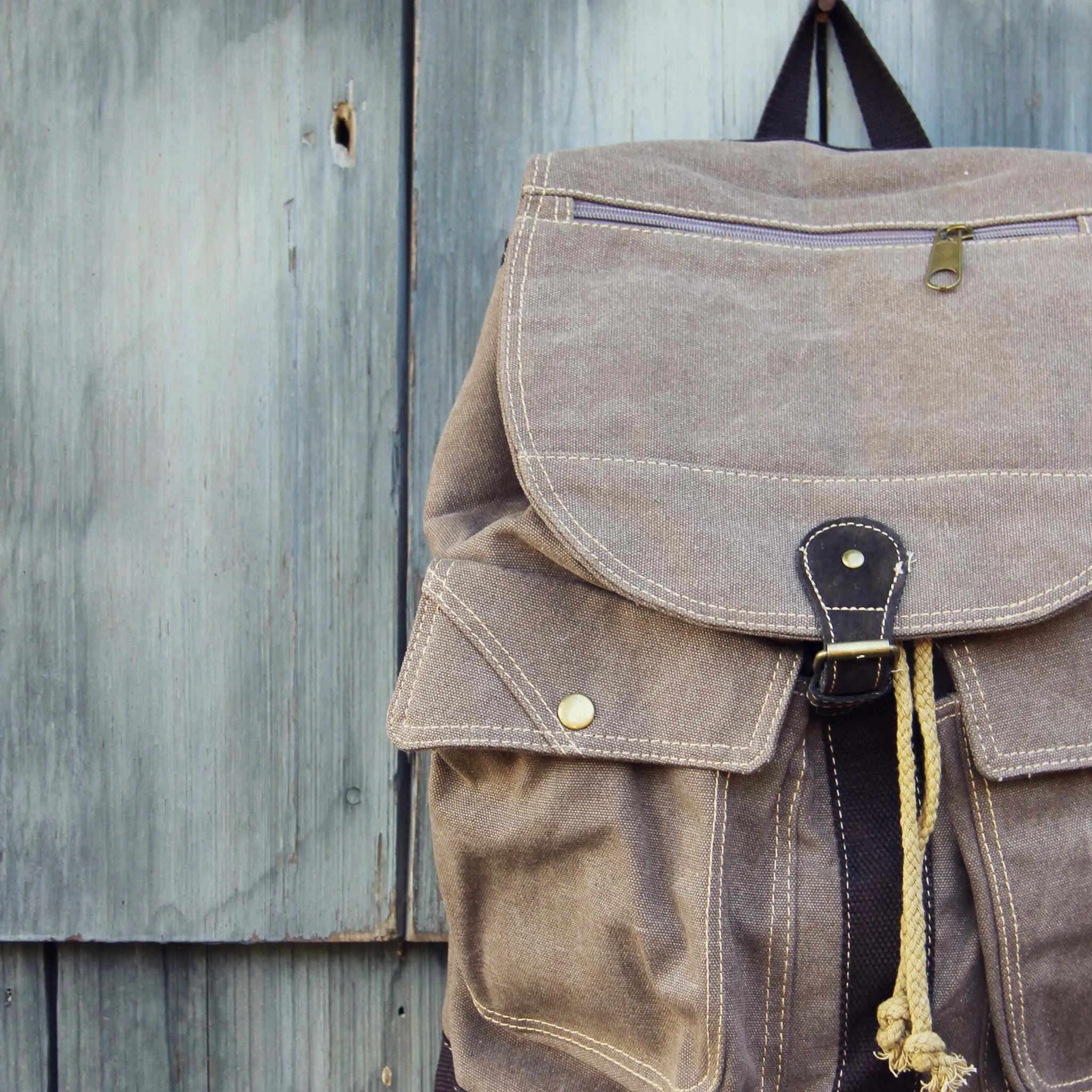 Cheyenne Rugged Backpack in Brown