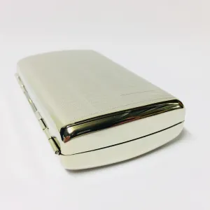 Chrome Cigarette Case Initial Panel Design