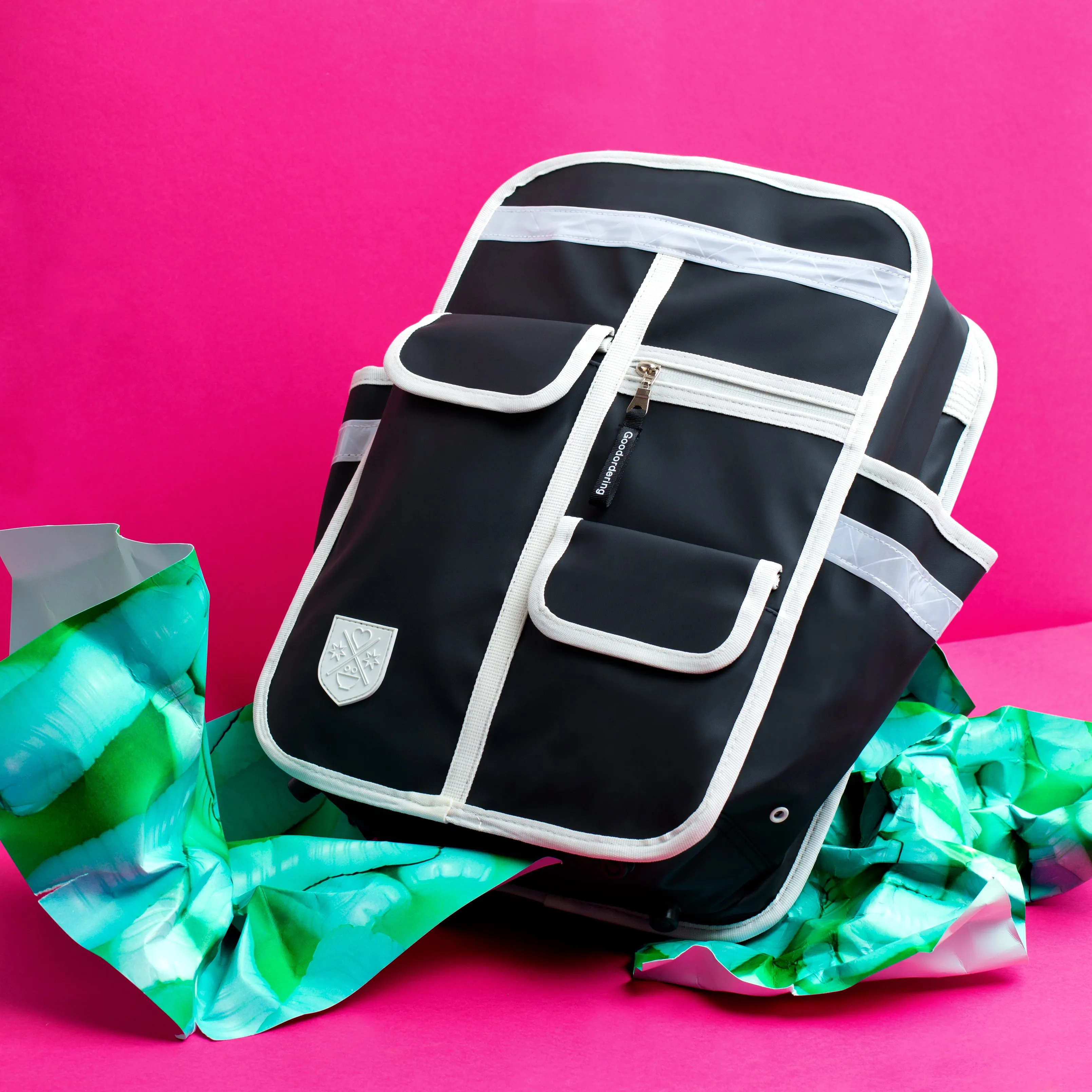 Classic Backpack black and white