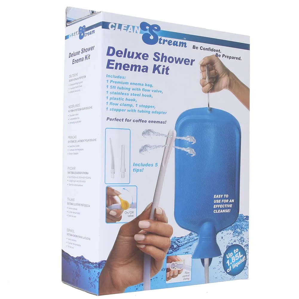 Clean Stream Deluxe Shower Enema Kit