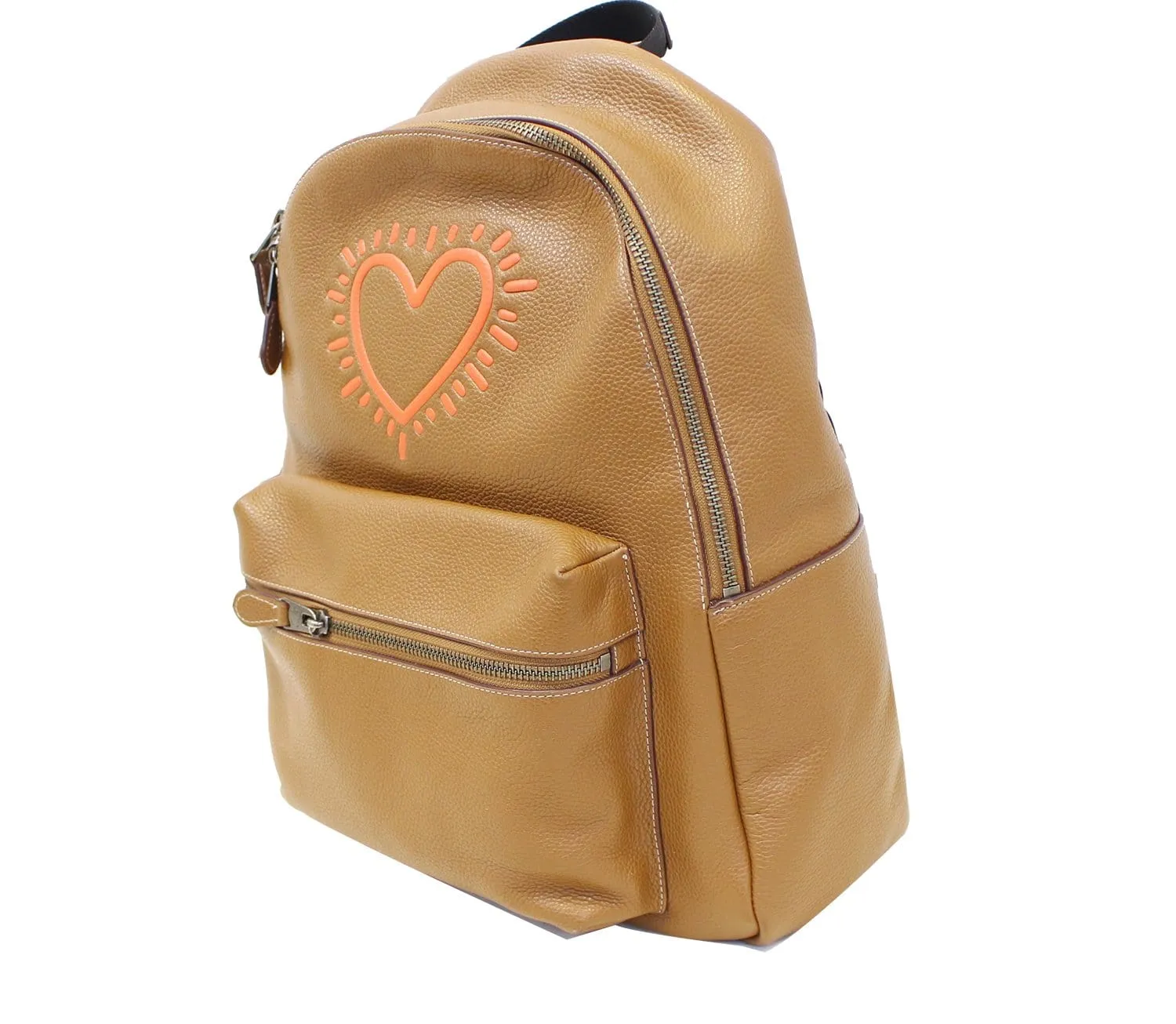 COACH X Keith Haring Heart Charlie Backpack F11775