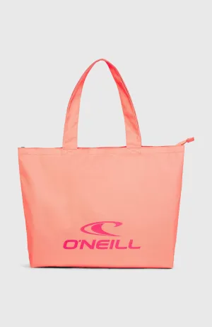 Coastal Tote Bag | Coral Pink