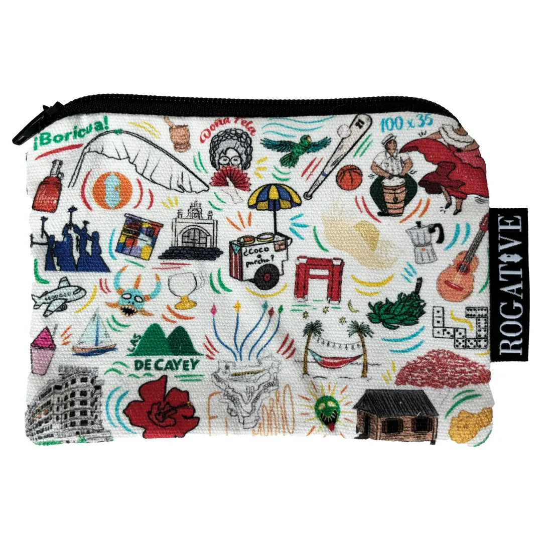 Collage Mini Chuchería Bag