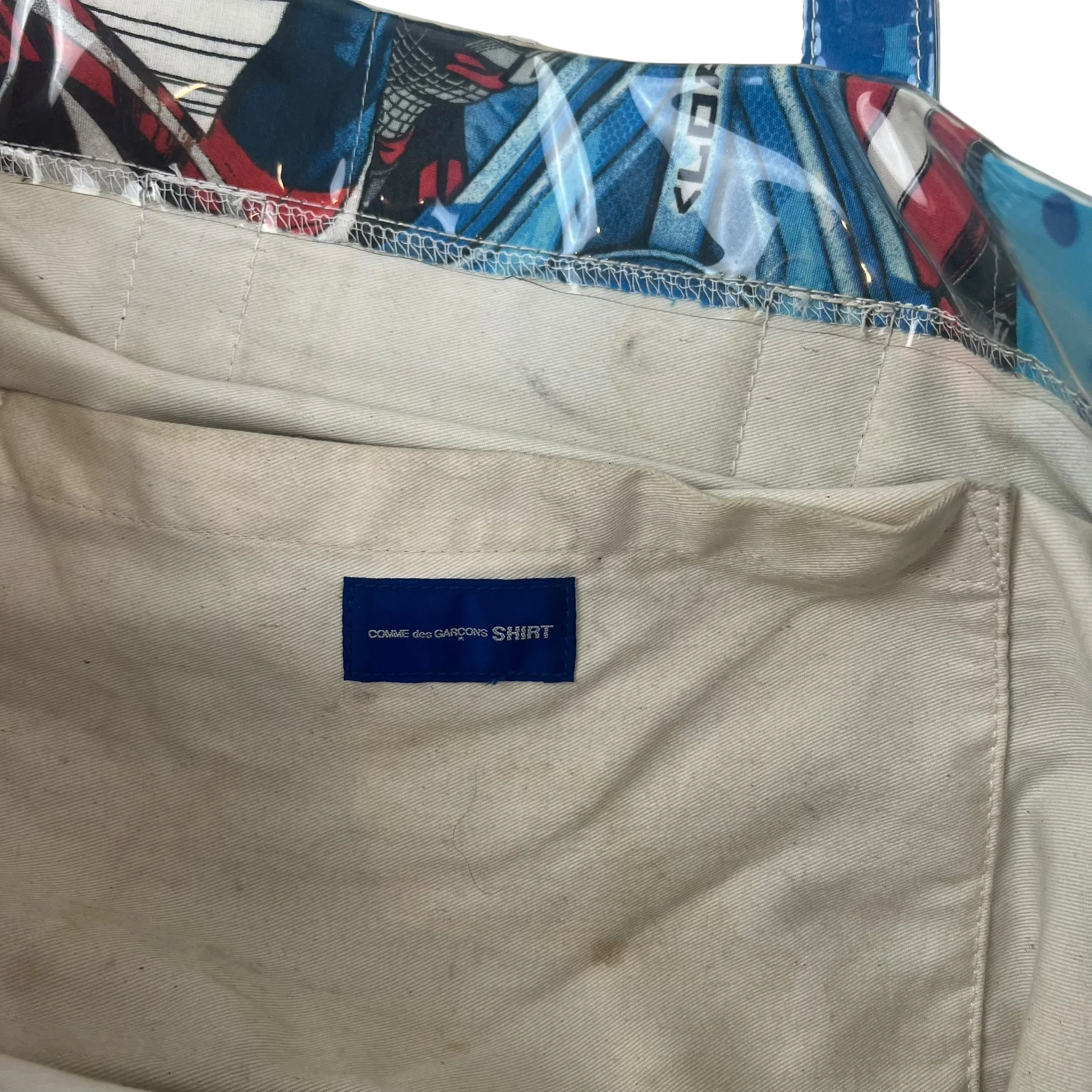 Comme Des Garçons SHIRT PVC Bed Sheet Tote