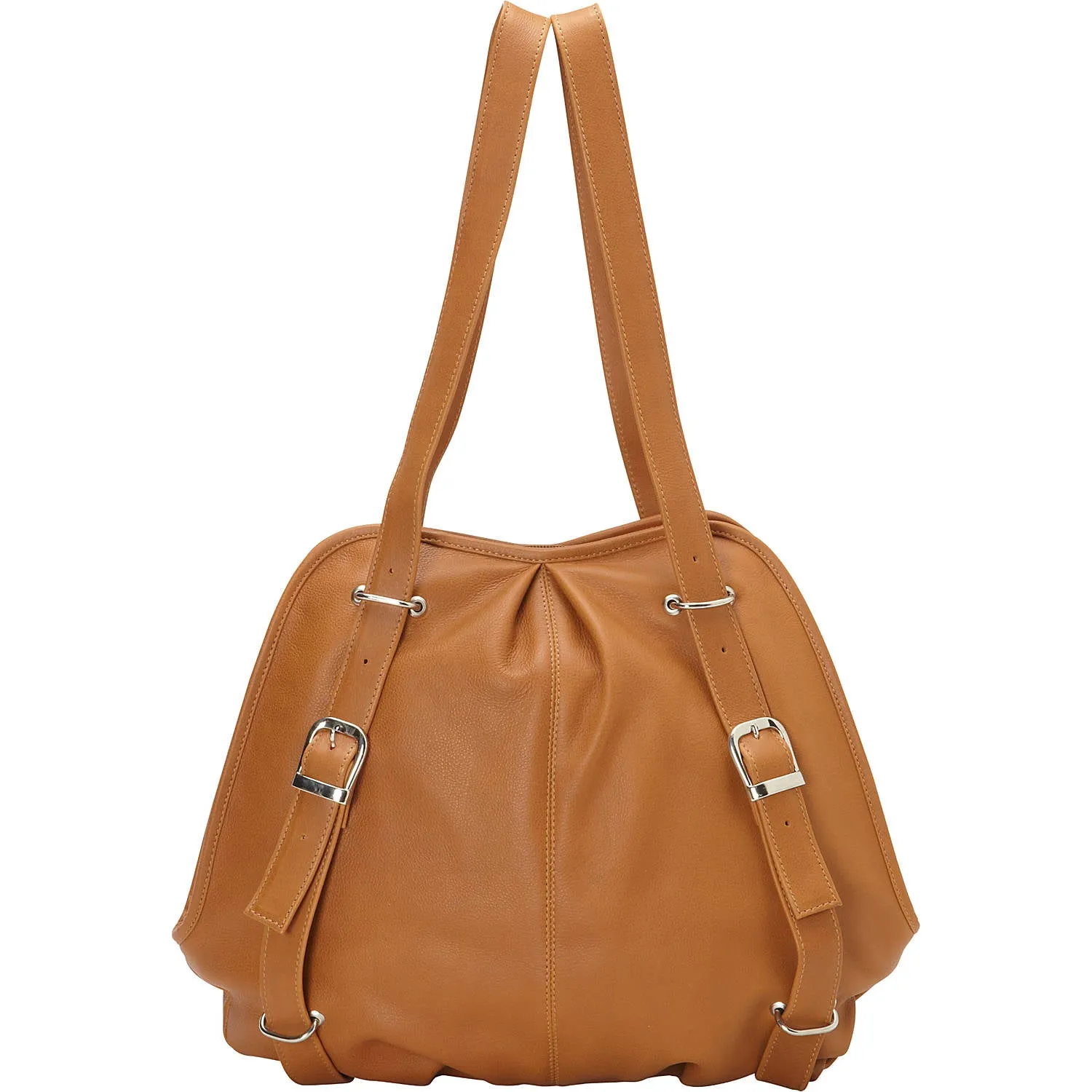 CONVERTIBLE BUCKLE BACKPACK/SHOULDER BAG
