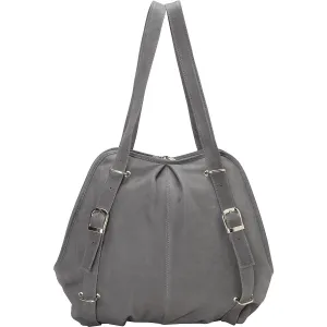 CONVERTIBLE BUCKLE BACKPACK/SHOULDER BAG