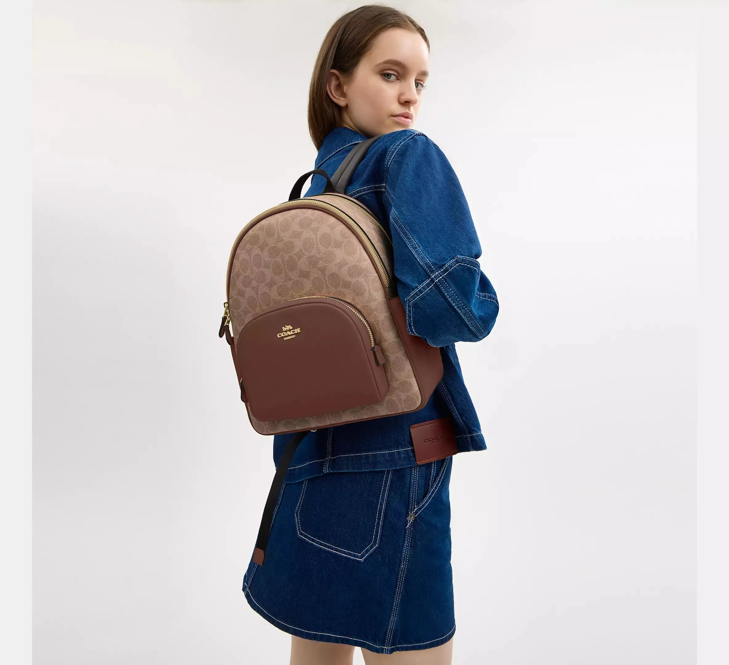 Court Backpack In Signature Canvas