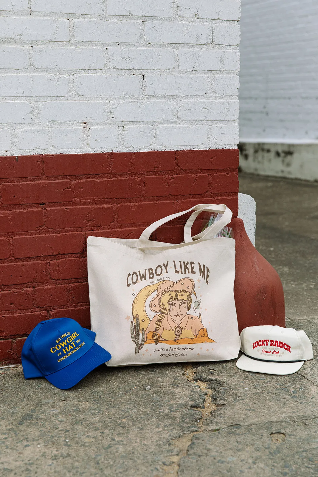 Cowboy Like Me Tote