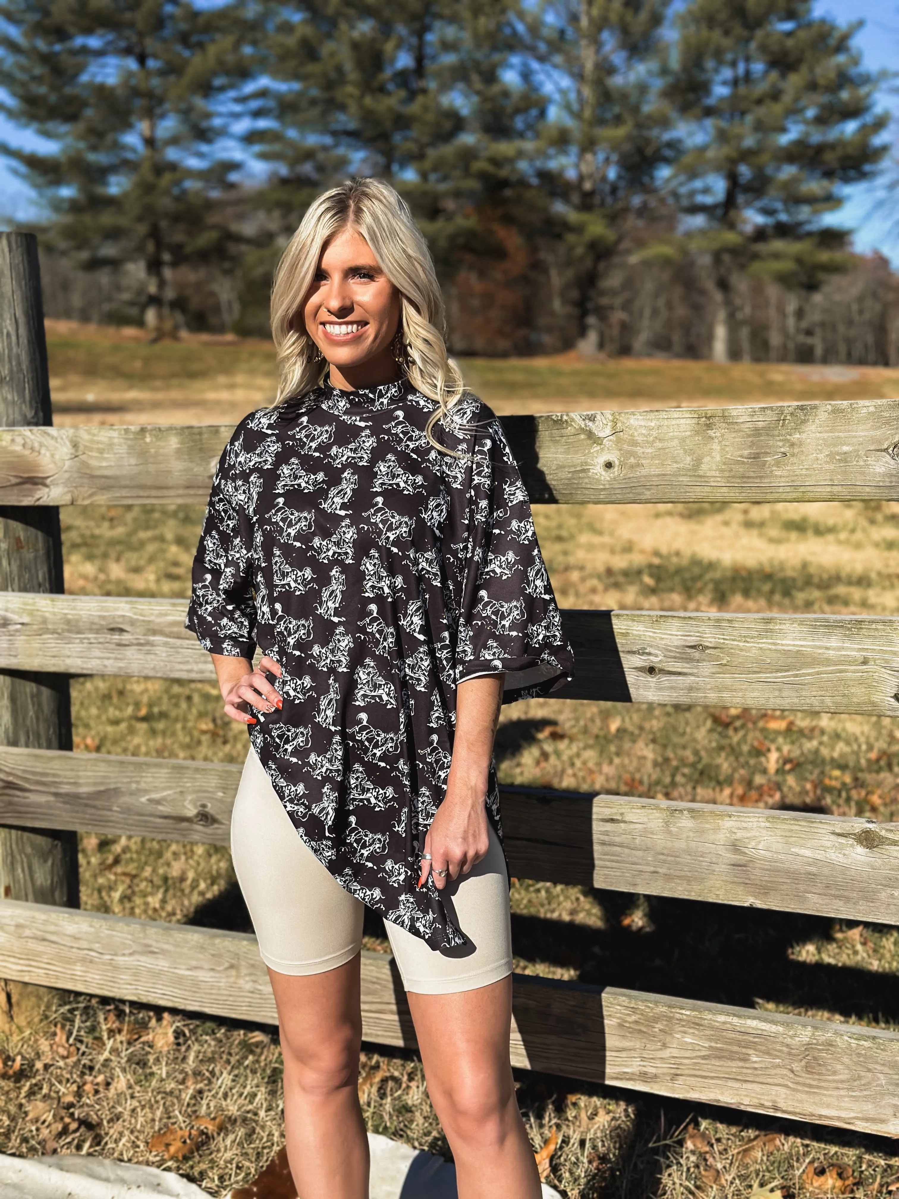 CowGal Slit Tee