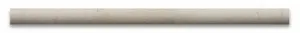Crema Marfil Marble Polished 3/4 X 12 Bullnose Liner - Box of 5 pcs.