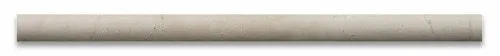 Crema Marfil Marble Polished 3/4 X 12 Bullnose Liner - Box of 5 pcs.