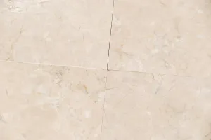 Crema Nova Marble 18X18 Polished Tiles (LOT of 100 PCS. (225 SQ. FT.))
