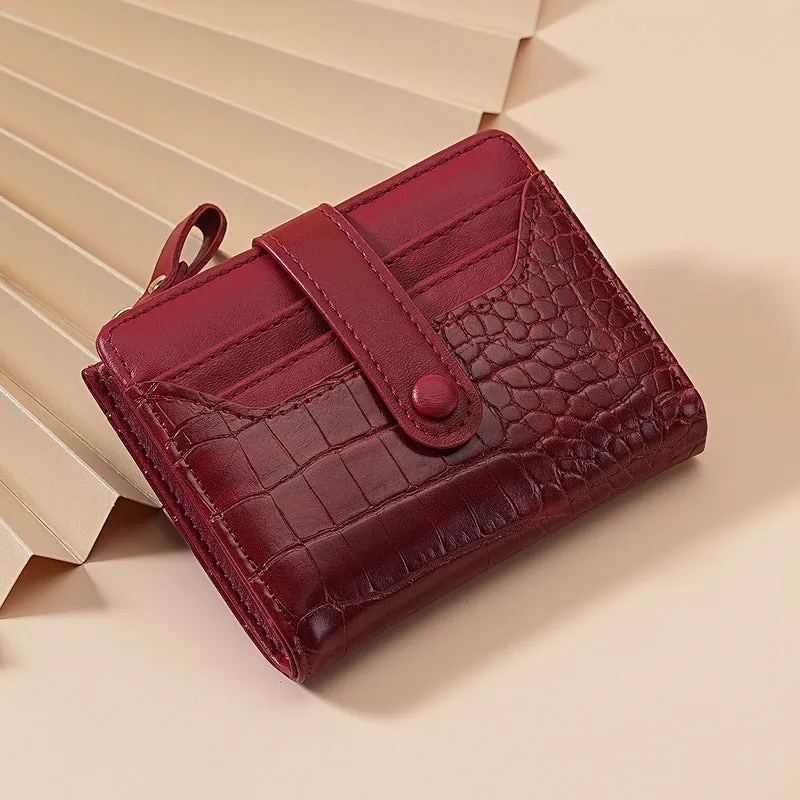 Crocodile Pattern Multi-Card Wallet