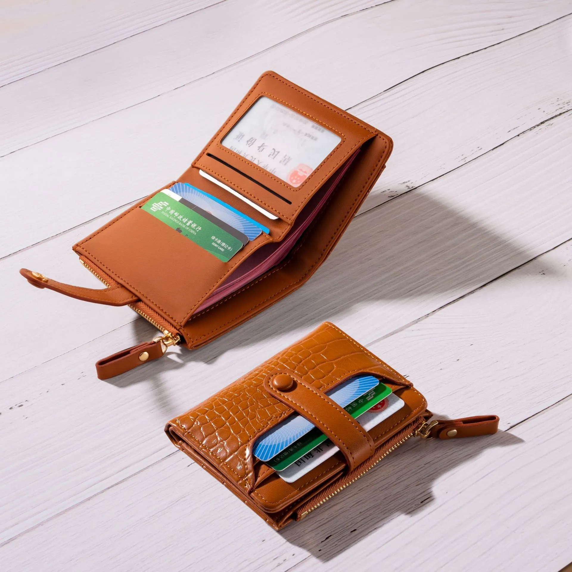 Crocodile Pattern Multi-Card Wallet
