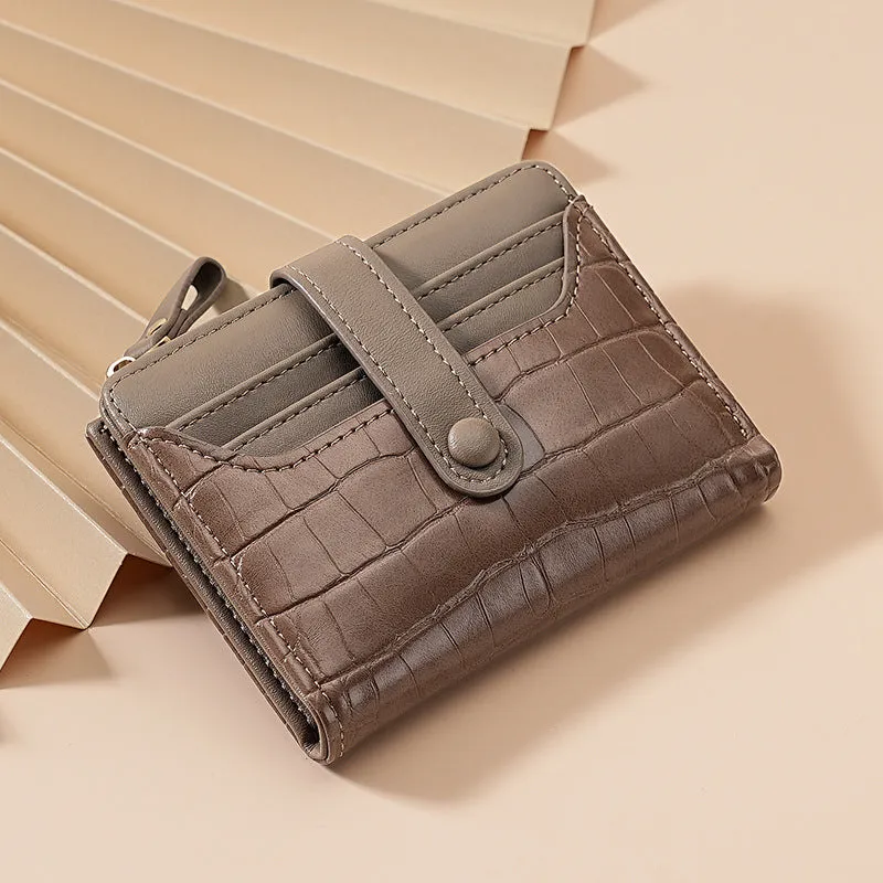 Crocodile Pattern Multi-Card Wallet