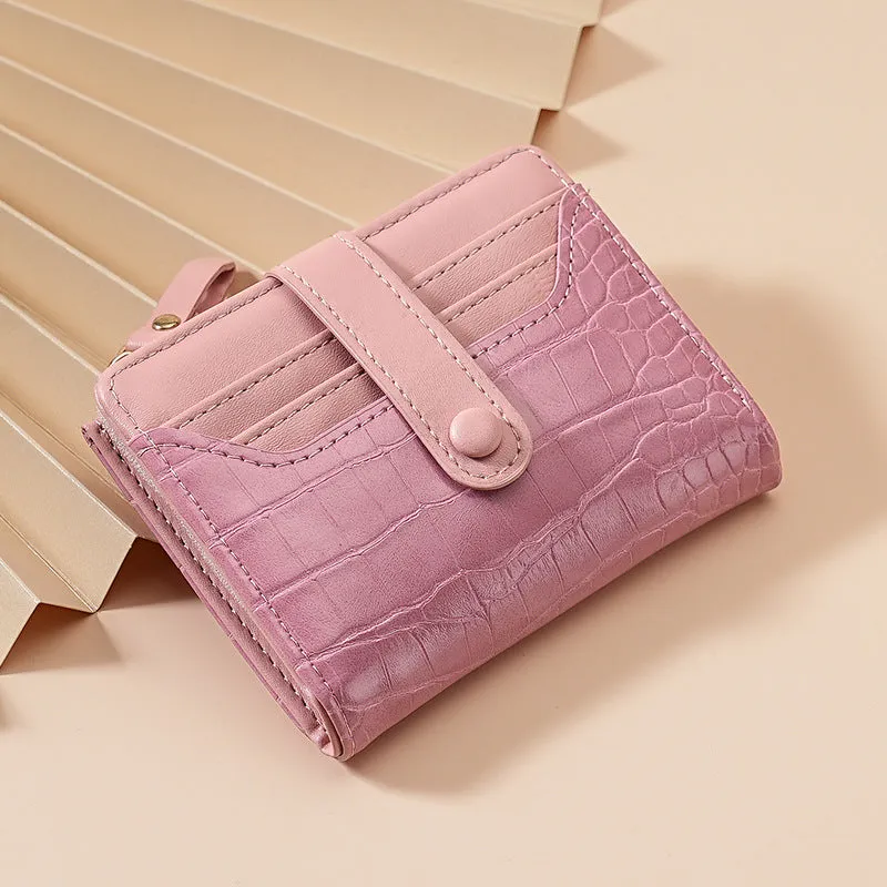 Crocodile Pattern Multi-Card Wallet