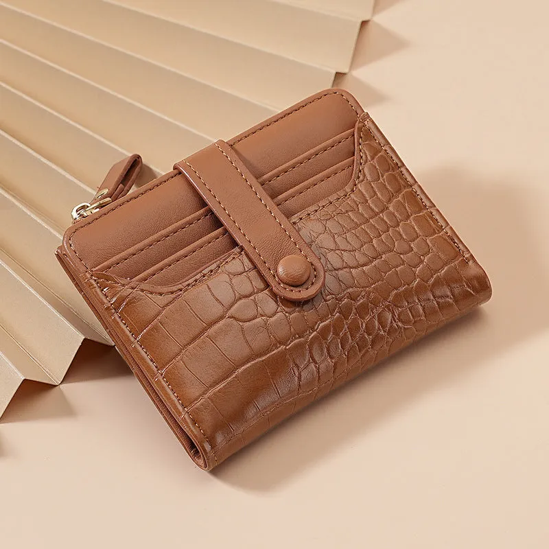 Crocodile Pattern Multi-Card Wallet