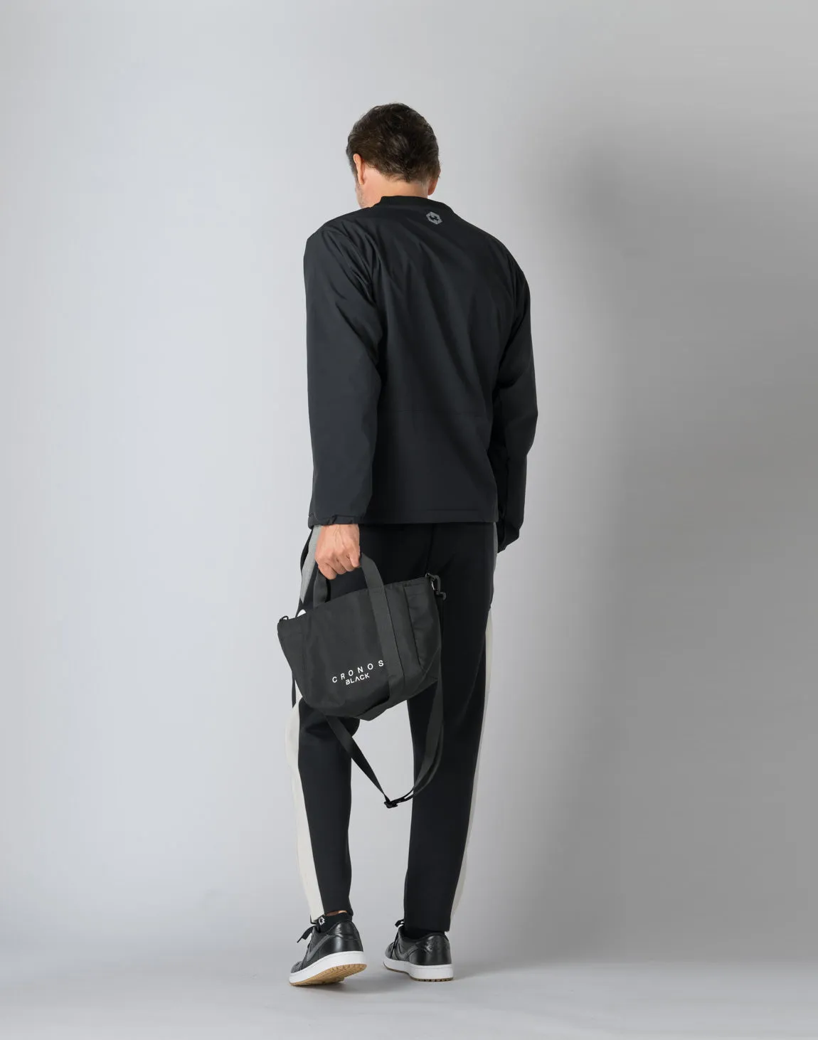 CRONOS BLACK TOTE BAG【BLACK】