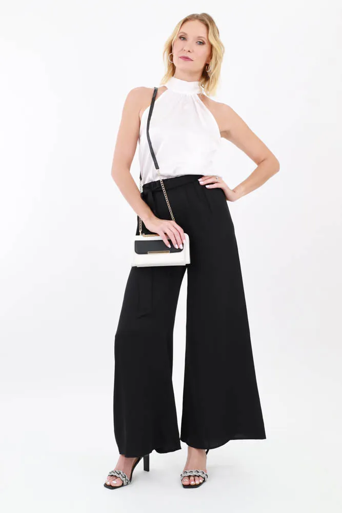 Crossbody Clutch Wallet Bag -White