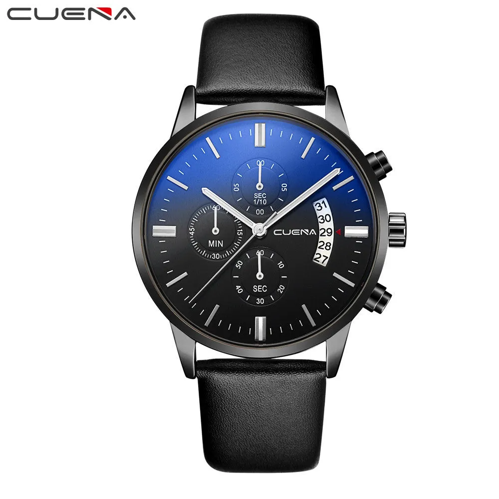 CUENA Casual Analog Mens Wristwatch