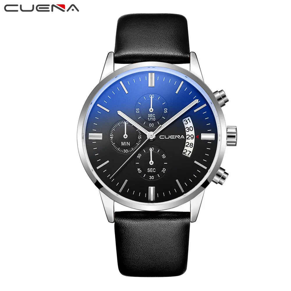 CUENA Casual Analog Mens Wristwatch