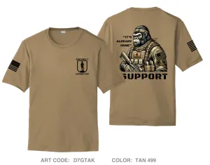 CUSTOM 2 BN 254th RTI NJ ARNG Hi-Tech Performance Unisex SS Tee - D7GTAK