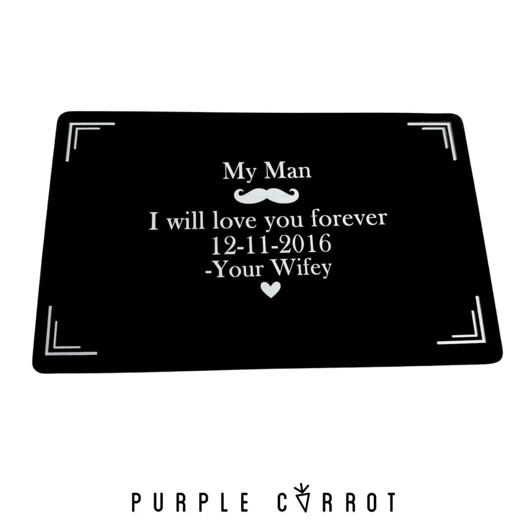 Customizable Wallet Card